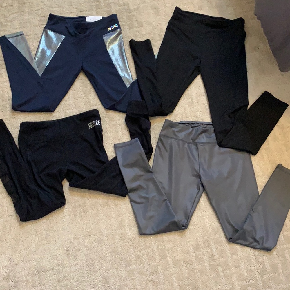 Girl’s Justice Leggings, Size 12